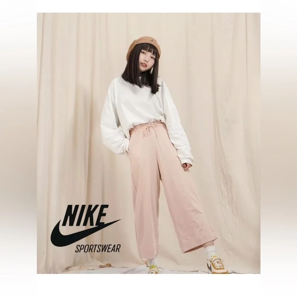 Nike Sportswear Women's Jersey Capris Sweat Pants (CJ3748) Shimmer Pink Size‎ XS